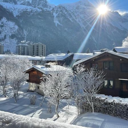 Apartament Z Widokiem Na Mt Blanc Appartement Chamonix Buitenkant foto