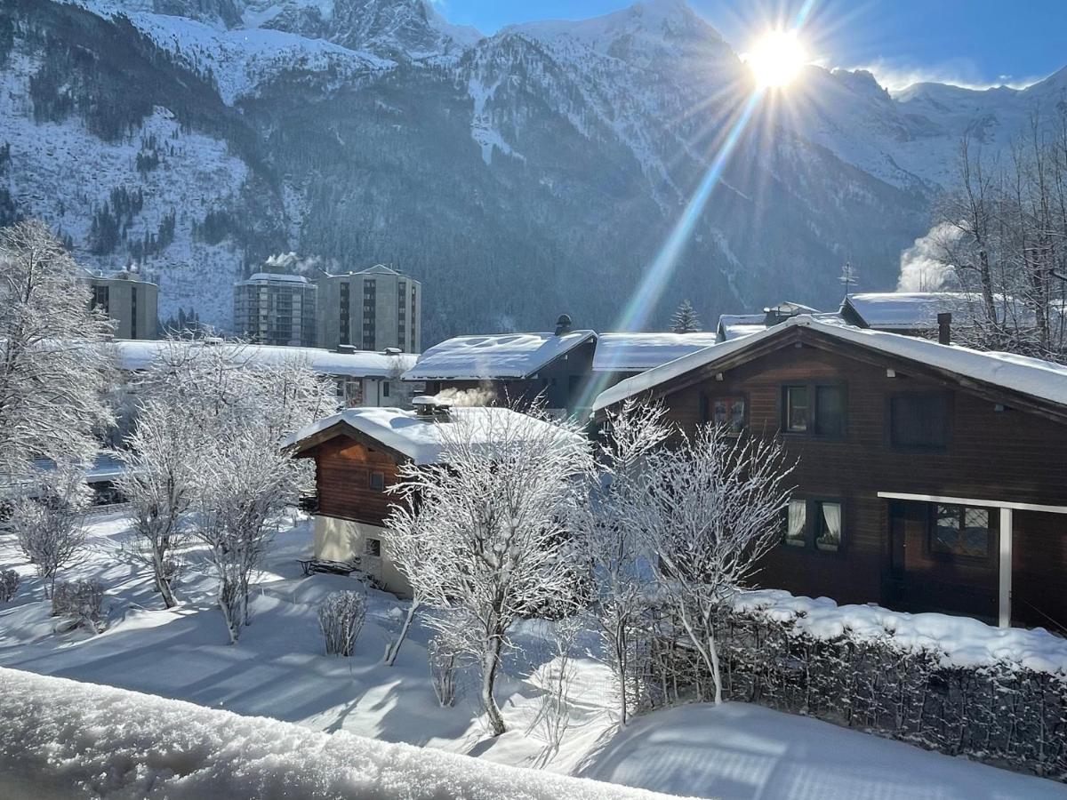 Apartament Z Widokiem Na Mt Blanc Appartement Chamonix Buitenkant foto