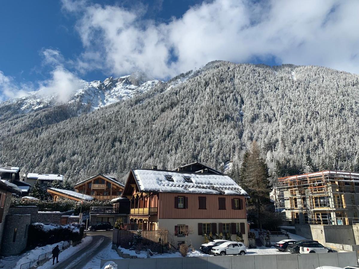 Apartament Z Widokiem Na Mt Blanc Appartement Chamonix Buitenkant foto