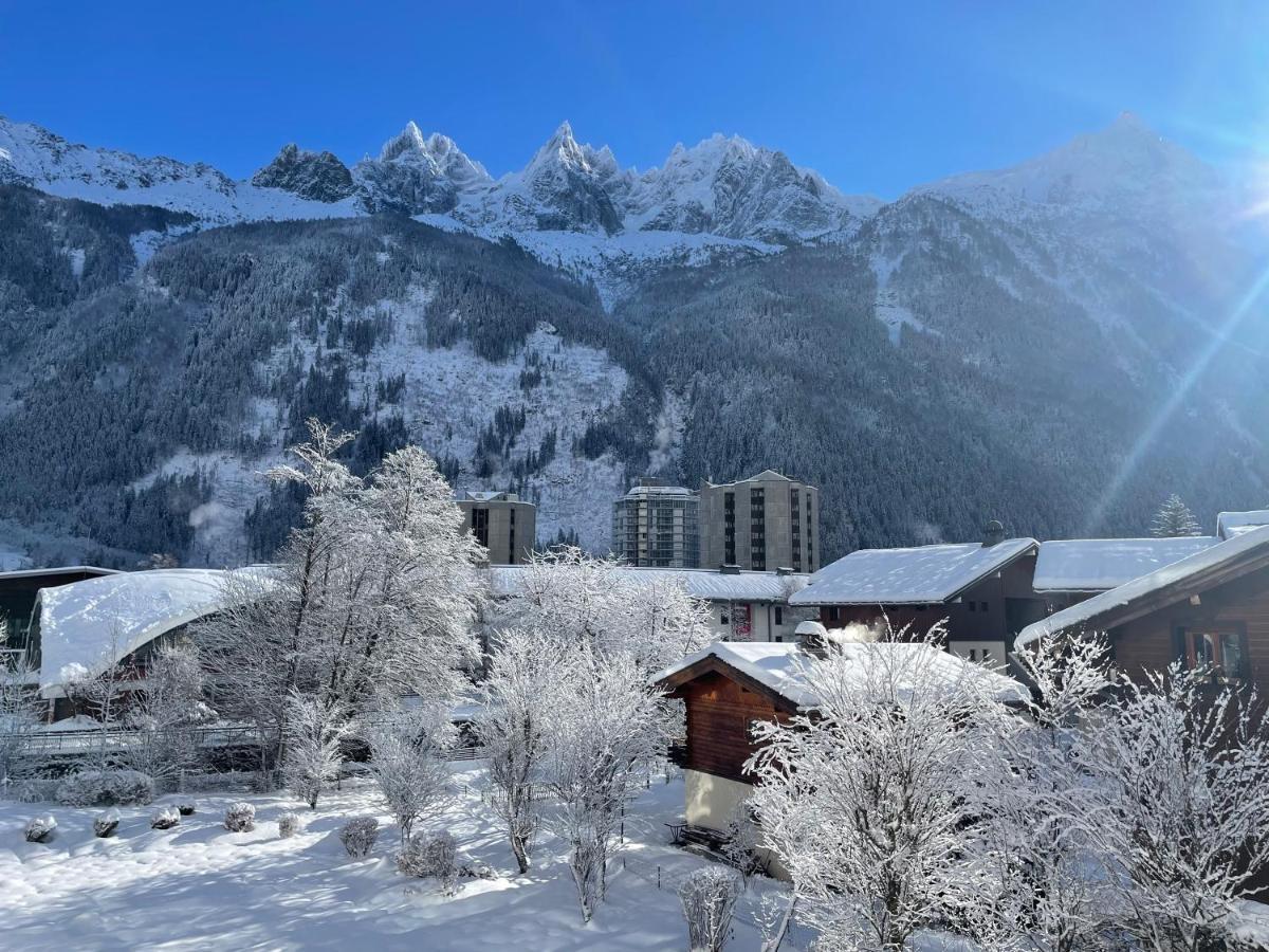 Apartament Z Widokiem Na Mt Blanc Appartement Chamonix Buitenkant foto