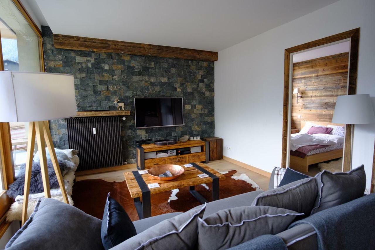 Apartament Z Widokiem Na Mt Blanc Appartement Chamonix Buitenkant foto