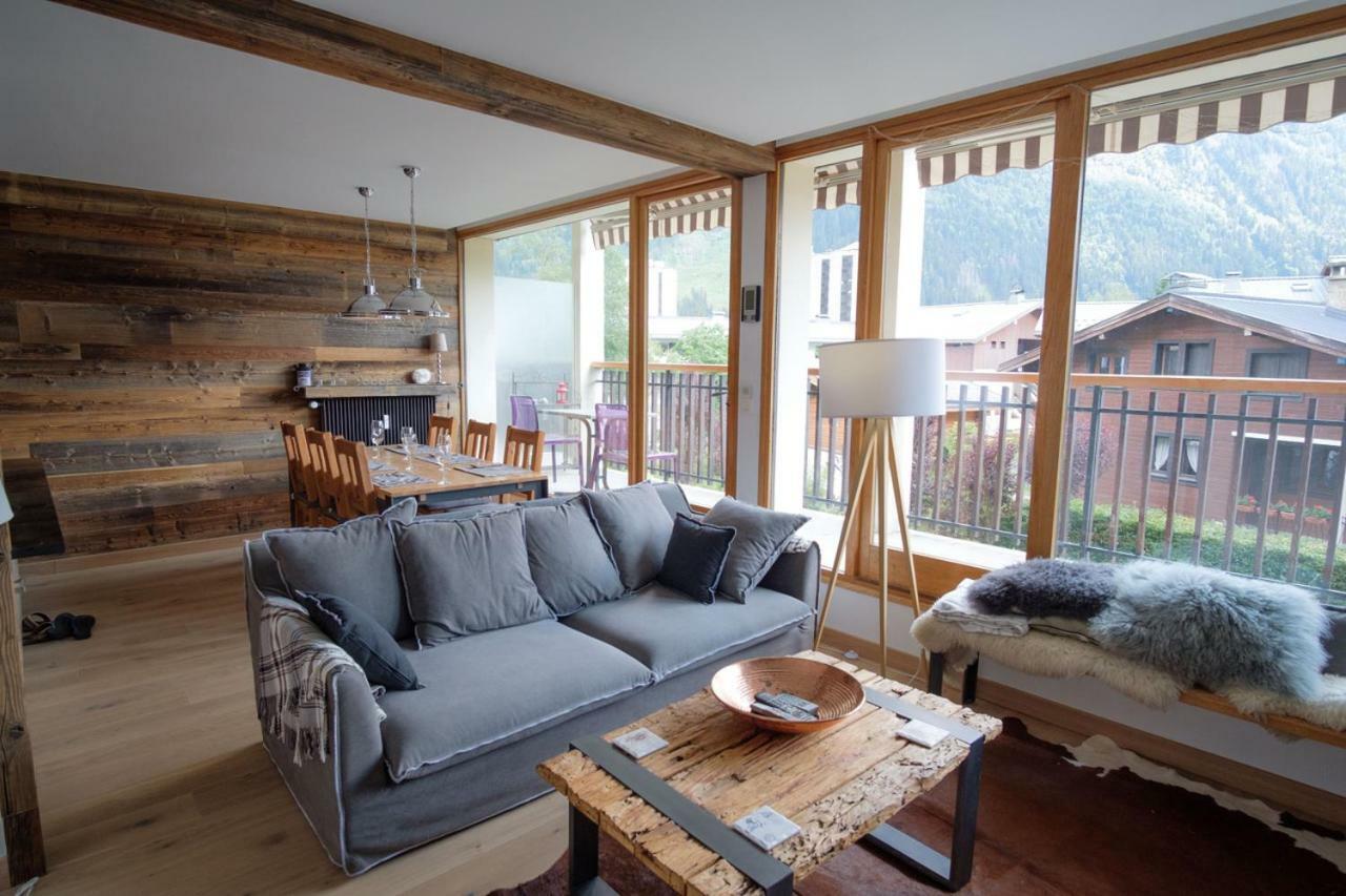 Apartament Z Widokiem Na Mt Blanc Appartement Chamonix Buitenkant foto